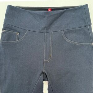 Spanx Women's Small Petite Navy Blue Denim Look Jeggings Women's Size S/P (223)